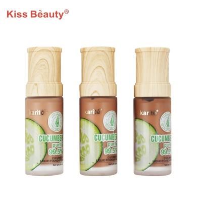 China Natural Organic 3 Color Full Coverage Moisturizing Black Women Foundation for sale