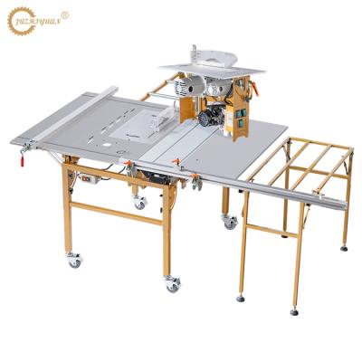 China Hot Selling Furiture Woodworking Small Portable Sliding Table Saw Panel Saw Wood Cutting Machine for sale