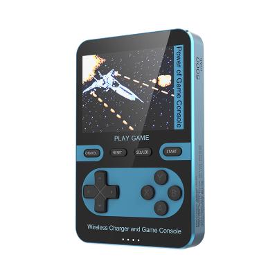 China Childhood 2.8 inch fast two-way mini game input and output power bank 22.5w charging handheld hot selling game console for sale