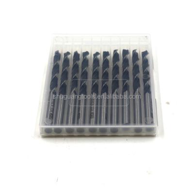 China Drill Holes Wheel Forged HSS Straight Shank Twist Drill Bits for sale