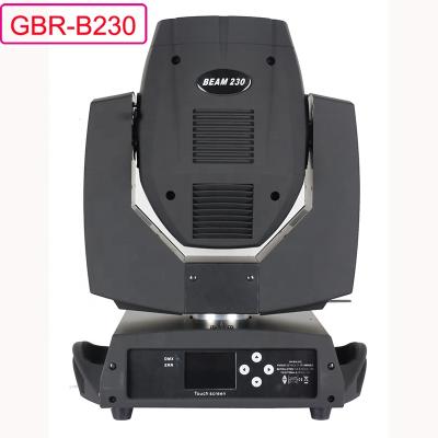 China Theme Park Guangzhou Factory 230W 7R Sharpy Moving Beam Head Light DJ Light for sale