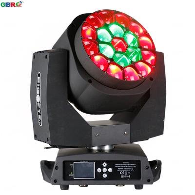 China GBR-BE1941 19x15W RGBW 4in1 Big Eye Led Zoom Moving Head for sale