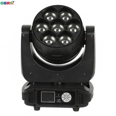 China GBR-WL740 Stage Lighting 7x40w To Zoom Moving Head LED Wash for sale