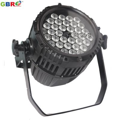 China GBR-TL3603 Outdoor 36x3W RGB LED Outdoor Par Cans Light for sale