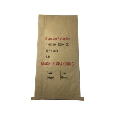 China Eco Friendly Biodegradable Multi-Walled Chemicals Kraft Paper Bag With Foil for sale