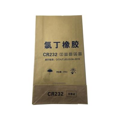 China Biodegradable Cheap Price Accept Custom Logo 25kg 50kg Kraft Paper Bags for sale