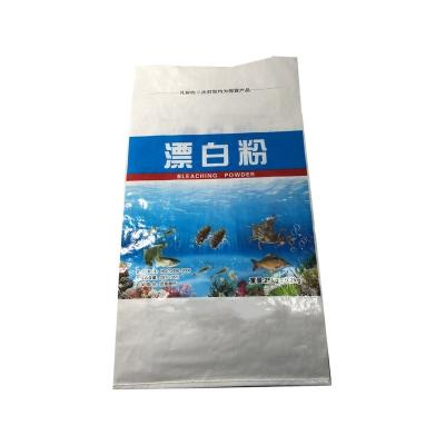 China 25KG PP Woven Type PP Valve Cement Bags Waterproof Moisture Proof Plastic Type Flashing for sale