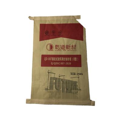 China Biodegradable Hot Sale 25kg Multi Layer Packaging Paper Bag Packing Chemicals for sale