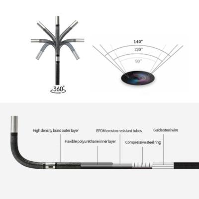 China Infrared camera tungsten probe 3.9mm 1meter wire night vision waterproof/waterproof braided infrared endoscope videoscope for sale