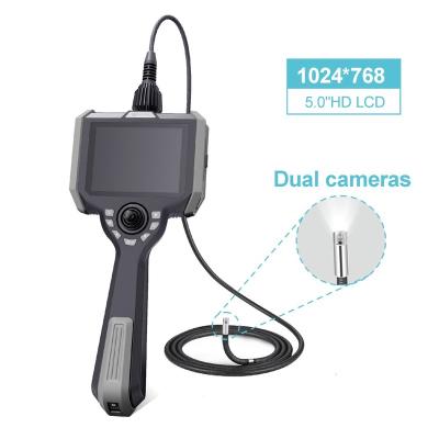 China 3.9mm waterproof/waterproof 1MP 720P 5 inch 360 degree articulation endoscope ip67 industrial industrial endoscope for sale