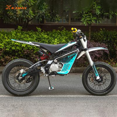 China KAMAX Hot Selling Powerful Off-Road Mountain 3000W Electric Dirt Bike For Adult Electric Dirt Bike For Sale 40A for sale