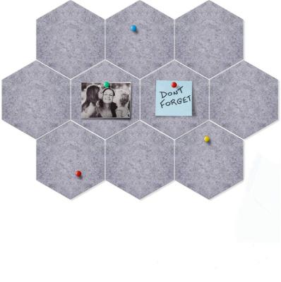 China Customizable Note Panel PET Felt Fabric Acoustic Panels Wall Tiles Acoustic Board for sale