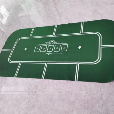 China Oilproof Non-woven Fabrics Baccarat Tablecloth Game Mats Poker Game Fietro Felt Board Tablecloth Casino 180*90cm for sale