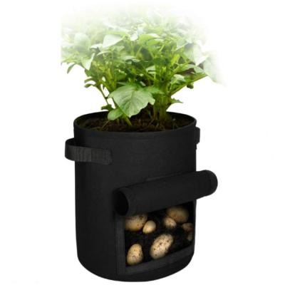 China Grow Plants Amazon Hot Sale Root Control Bags Nonwoven Felt Grow Sack Potato Plant Bag for sale