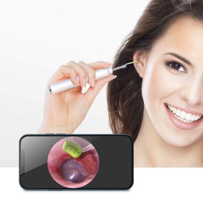 China Wireless ear Teslong otoscope camera IP67 waterproof with pc+silicone ear pick for sale