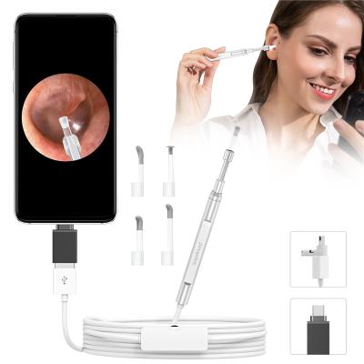 China Domestic Inspection Teslong Low Price 3 In 1 Earing Otoscope Clean Video Endoscope for sale