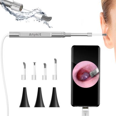 China Hot Selling Smart Video Home Inspection Ear Wax Remover Ear Cleaner With 3.9mm Borescope Camera for sale