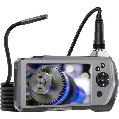 China Teslong Industrial Inspection Borescope 3.5 Inch HD Vehicle Inspection Camera 7.6mm Dual Lens Endoscope Camera for sale