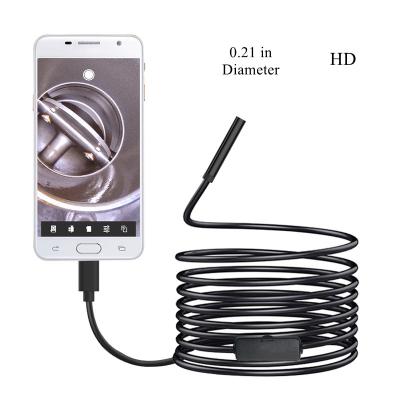 China Clearance Type Cheapest 5.5mm USB Medical Endoscope Camera With 6pcs LED Lights NTCSL55S-5MHD for sale