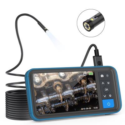 China ALL Whosale Industrial Endoscope with 4.5 Inch Screen 8mm Double Probe Borescope Camera Inspection Diagnostic Tool with 5m Snake Cable for sale