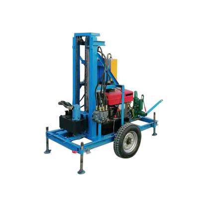 China Factory price rotary well drilling equipment portable diesel small water well drilling rig machine for sale