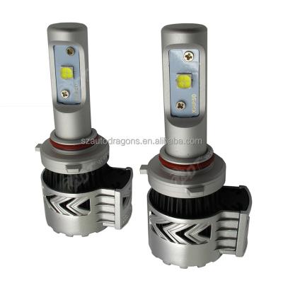 China canbus HB4 9006 G8 LED headlight bulbs kit 6500K aluminum housing super white light replacement 12000LM for sale