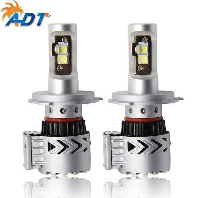 China Car LED Headlight ADT H4 9005 HB4 LED Headlight Bulb 72W 12000LM 6500K White XPH-50 H7 LED Headlight Bulb For Cars for sale