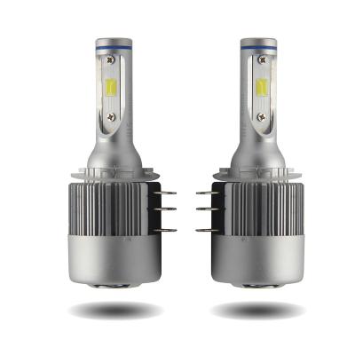 China Fan ADT 2pcs H15 LED Headlight 100W 8000LM Integrated Light Bulb 6000K H15 White C6 DRL Error Free for sale