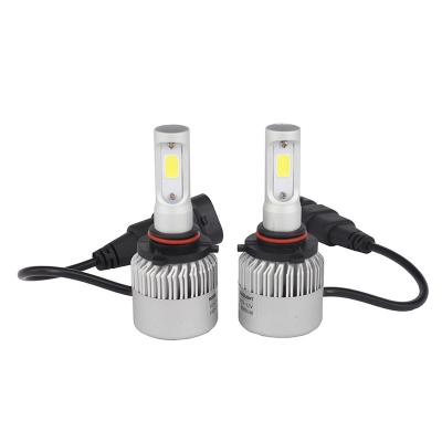 China ADT 72W 8000LM S2 H4 Hi-Lo Headlight 6500k COB CSP LED Beam Car LED Headlights Bulb Lamp 12V A6 for sale