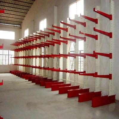 China Corrosion Protection Heavy Duty Double Sided Cantilever Steel Racks For Sale for sale