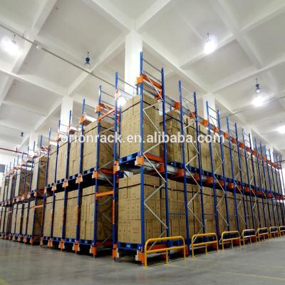 China Heavy Duty Corrosion Protection Steel Warehouse Storage Drive In Rack for sale