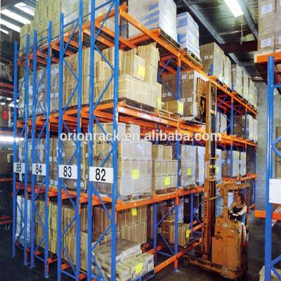 China High Density Warehouse Corrosion Protection Storage Pallet Selective Rack Double Steel Deep Racking for sale