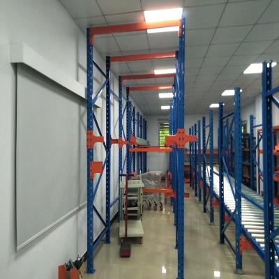 China High Corrosion Protection Capacity Multilayer Stainless Steel Warehouse Pallet Racks System With Roller For Industry Storage for sale