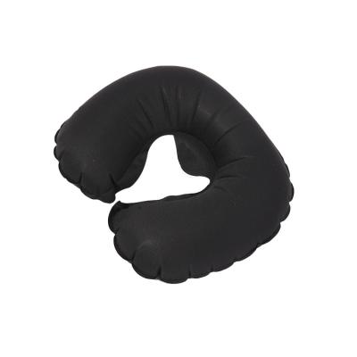 China U-Shape Neck Pillow Self Inflation Waterproof High Quality Colorful Folding Air Pillow for sale