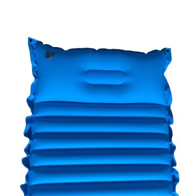 China 12cm/11cm/10cm/8cm Thickness Hand Pump Pad Lightweight Custom Inflatable Sleeping Self Inflating Camping Mat for sale