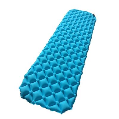 China Light Factory Sale Custom Colorful Outdoor Camping Mat Nature Inflatable Hike Sleeping Pads For Backpacking for sale