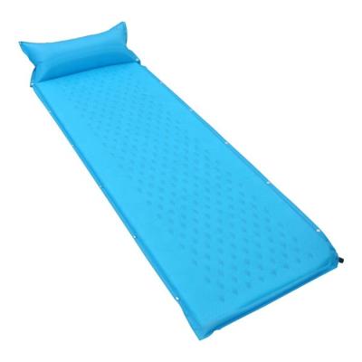 China High Quality Inflatable Self Safety Inflatable Self Inflating Camping Floor Mat Hand Pump Inflatable Sleeping Pad for sale