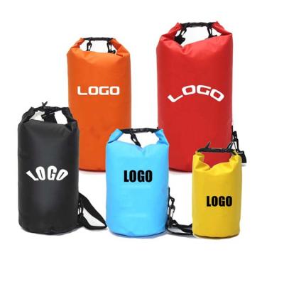 China 10l waterproof 15l 20l 30l 50l customized outdoor waterproof dry bag camping bag hiking backpacks for sale