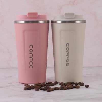 China 2022 PORTABLE High Quality Business Vacuum Insulated Stainless Steel Coffee Mug Water Bottle 380ml for sale