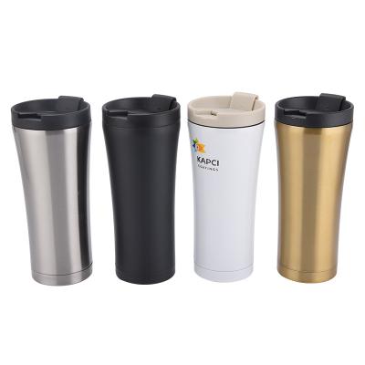 China Sustainable Hot Sale 500ml Double Wall Stainless Steel Coffee Mugs Stainless Steel Mugs for sale