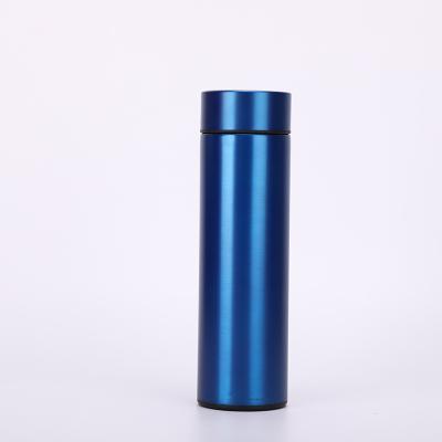 China Sustainable Newcomer Latest Design Led Stainless Steel Temperature Display Vacuum Flask for sale