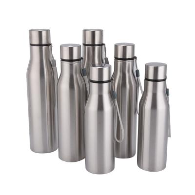 China 2021 Sustainable Hot Sale Single Wall Stainless Steel Sport Water Bottle for sale