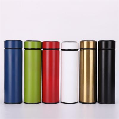 China PORTABLE Wholesale Insulated Tea Tumbler 500ml Double Wall Tumbler Stainless Steel Vacuum Flask Cup Vacuum Flasks Bottle for sale