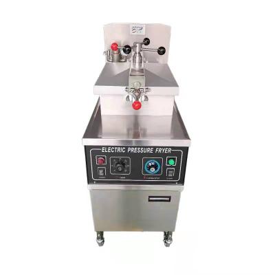 China Hotels Food Beverage Stores Chicken Deep Fryer Single Tank Temperature Control for sale