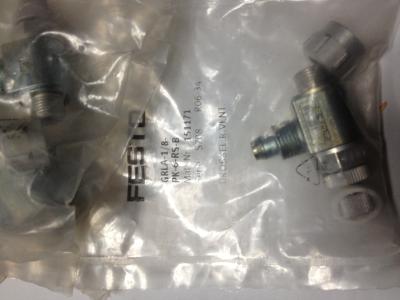 China FESTO One-way flow control valve GRLA-1/4-PK-6-B  151174 for sale