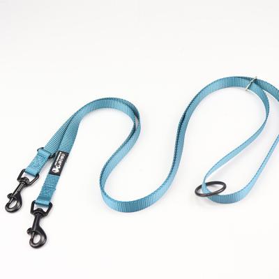 China Designer Hands Free Running Colorful Stocked Custom Strong Nylon Slip Rope Dog Leash for sale