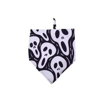 China Fashion Design Viable Hot Dog Scarf Durable Amazon Sales Triangle Dog Bandana Halloween Dog Bandana for sale