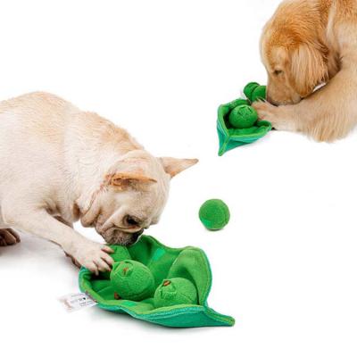 China OEM Viable Service Professional Custom Dog Chewing Ball Toy Vocalize Soft Bouncy Pet Puzzl Sniffing Toy for sale