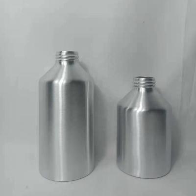 China Custom Color 250ml 300ml 350ml Various Types Of Pump Body Wash Skin Care Shampoo Aluminum Screw Bottle for sale