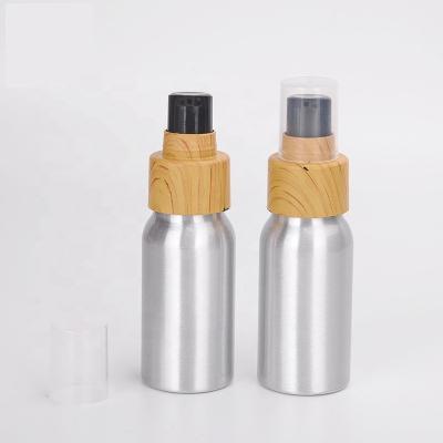 China Supplier Hot Selling Eco - Friendly And Recyclable Material Aluminum Essential Oil Bottle With Silver Screw Caps for sale